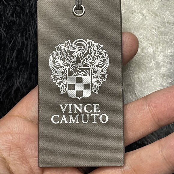 Vince Camuto Mix Intarsia Eyelash Yarn Turtleneck Sweater L - Picture 2 of 6